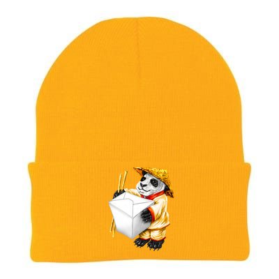 Panda Takeout Knit Cap Winter Beanie