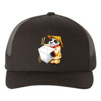 Panda Takeout Yupoong Adult 5-Panel Trucker Hat