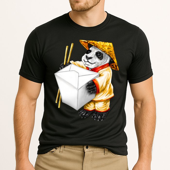 Panda Takeout Cooling Performance Crew T-Shirt