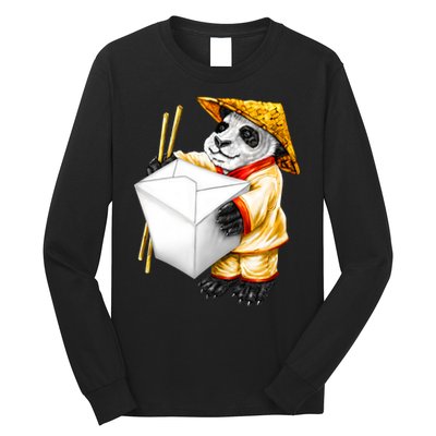 Panda Takeout Long Sleeve Shirt