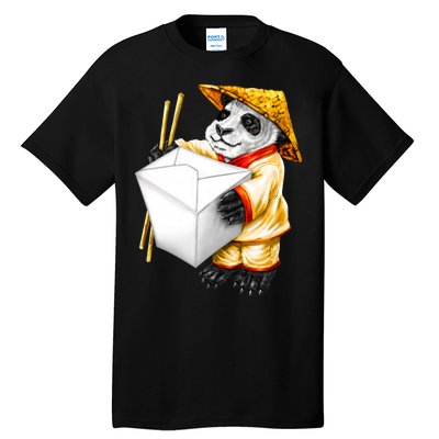 Panda Takeout Tall T-Shirt