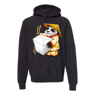 Panda Takeout Premium Hoodie