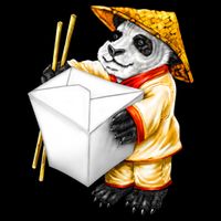 Panda Takeout Premium T-Shirt