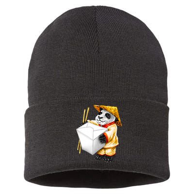 Panda Takeout Sustainable Knit Beanie