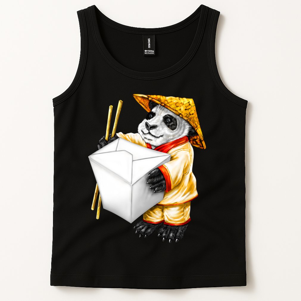 Panda Takeout Tank Top