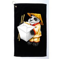 Panda Takeout Golf Towel