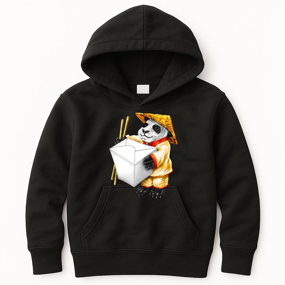 Panda Takeout Kids Hoodie