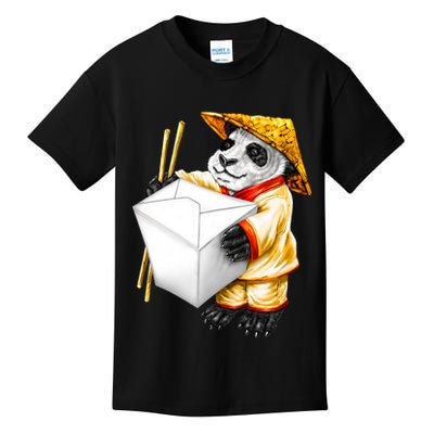 Panda Takeout Kids T-Shirt