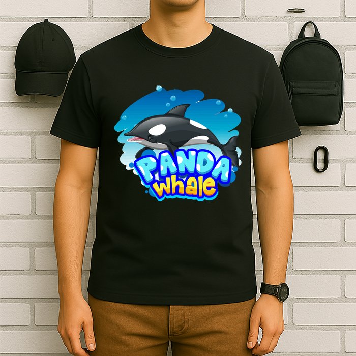 Panda Whale T-Shirt
