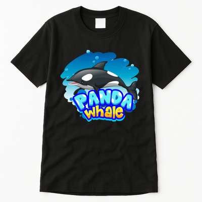 Panda Whale Tall T-Shirt