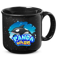 Panda Whale 15oz Campfire Ceramic Mug