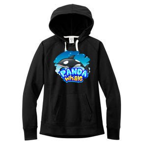 Panda Whale Women's Fleece Hoodie