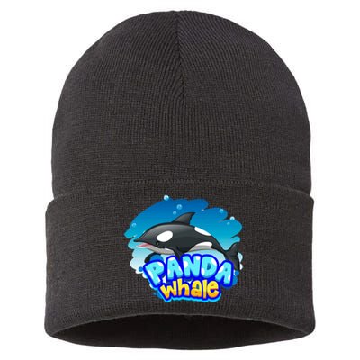 Panda Whale Sustainable Knit Beanie