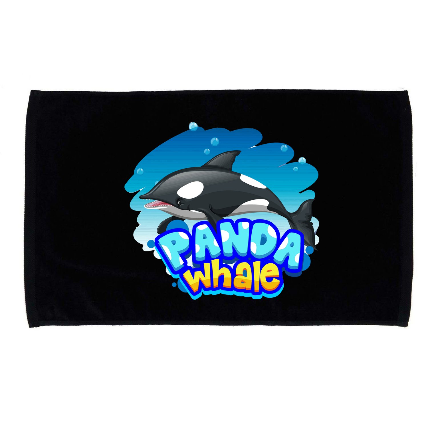 Panda Whale Microfiber Hand Towel