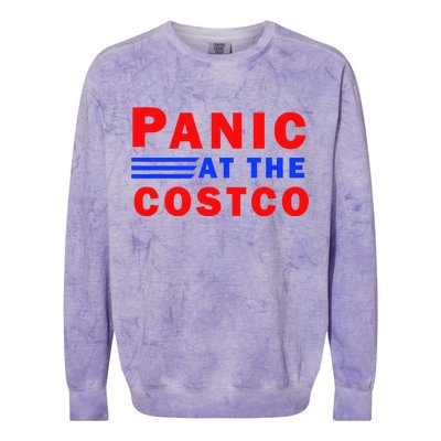 Panic At The Costco Colorblast Crewneck Sweatshirt