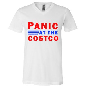 Panic At The Costco V-Neck T-Shirt