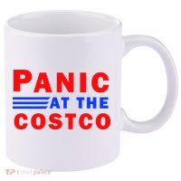Panic At The Costco 11oz C Handle Ceramic Mug