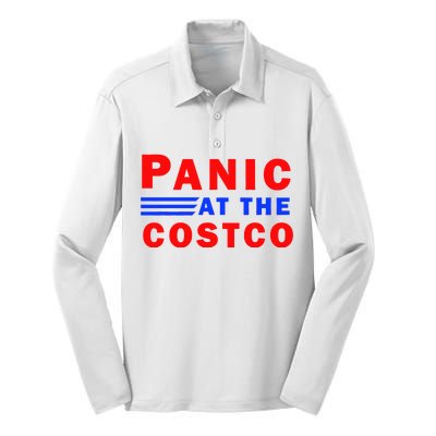 Panic At The Costco Silk Touch Performance Long Sleeve Polo