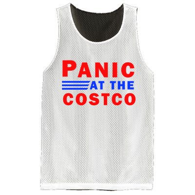 Panic At The Costco Mesh Reversible Basketball Jersey Tank