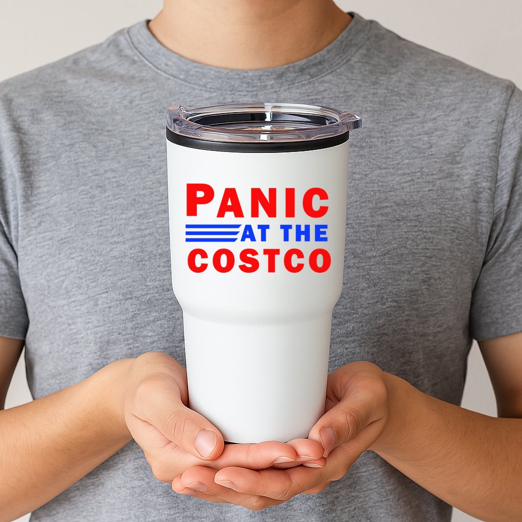 Panic At The Costco Tumbler