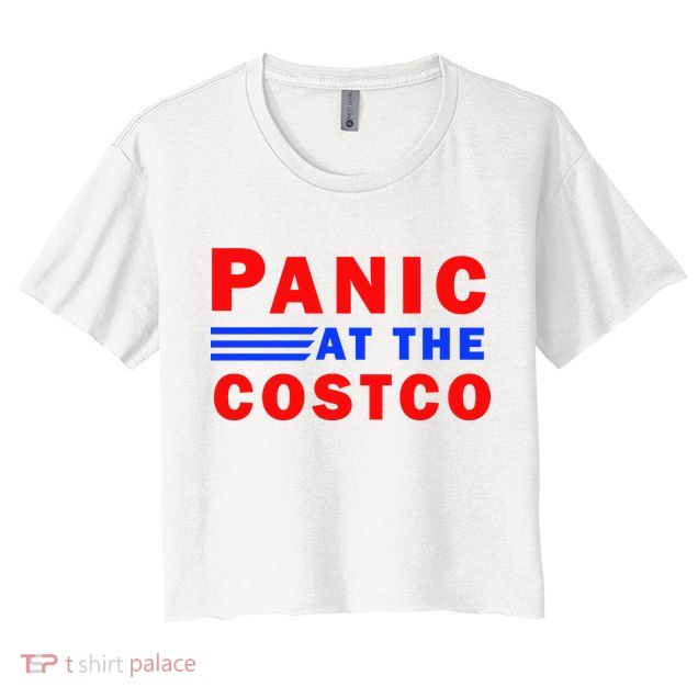 Panic At The Costco Crop Top