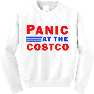 Panic At The Costco Kids Sweatshirt