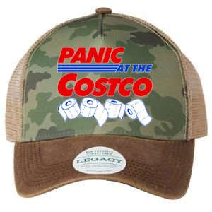 Panic At The Costco Toilet Paper Virus Pandemic Legacy Tie Dye Trucker Hat