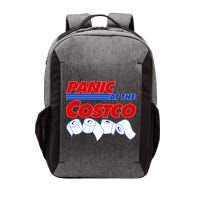 Panic At The Costco Toilet Paper Virus Pandemic Vector Backpack