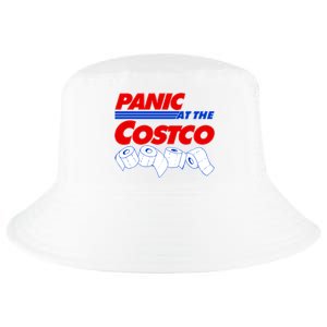 Panic At The Costco Toilet Paper Virus Pandemic Cool Comfort Performance Bucket Hat