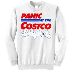 Panic At The Costco Toilet Paper Virus Pandemic Sweatshirt