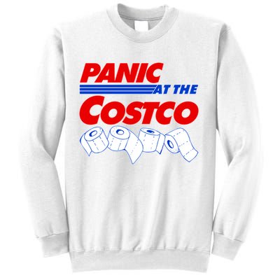Panic At The Costco Toilet Paper Virus Pandemic Sweatshirt