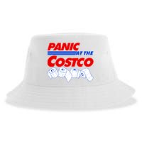 Panic At The Costco Toilet Paper Virus Pandemic Sustainable Bucket Hat