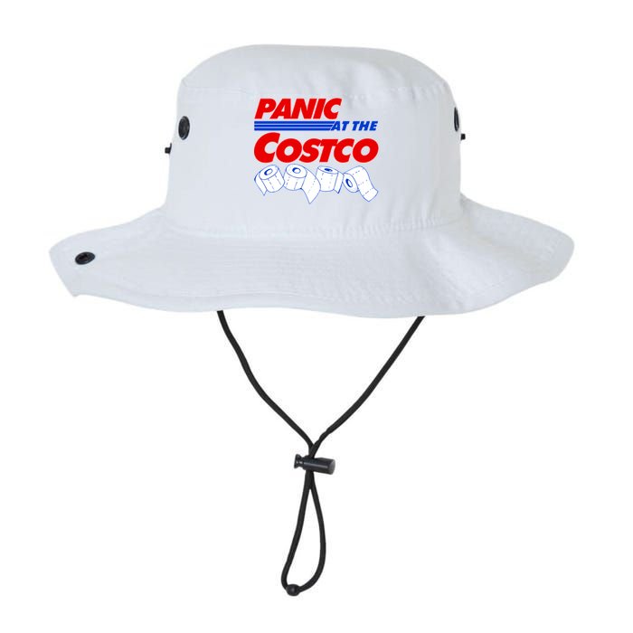 Panic At The Costco Toilet Paper Virus Pandemic Bucket Hat