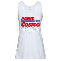 Panic At The Costco Toilet Paper Virus Pandemic Ladies Essential Flowy Tank