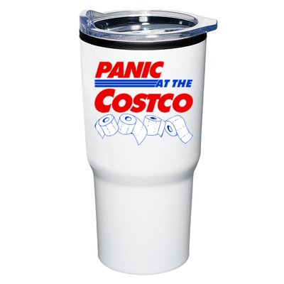 Panic At The Costco Toilet Paper Virus Pandemic Tumbler