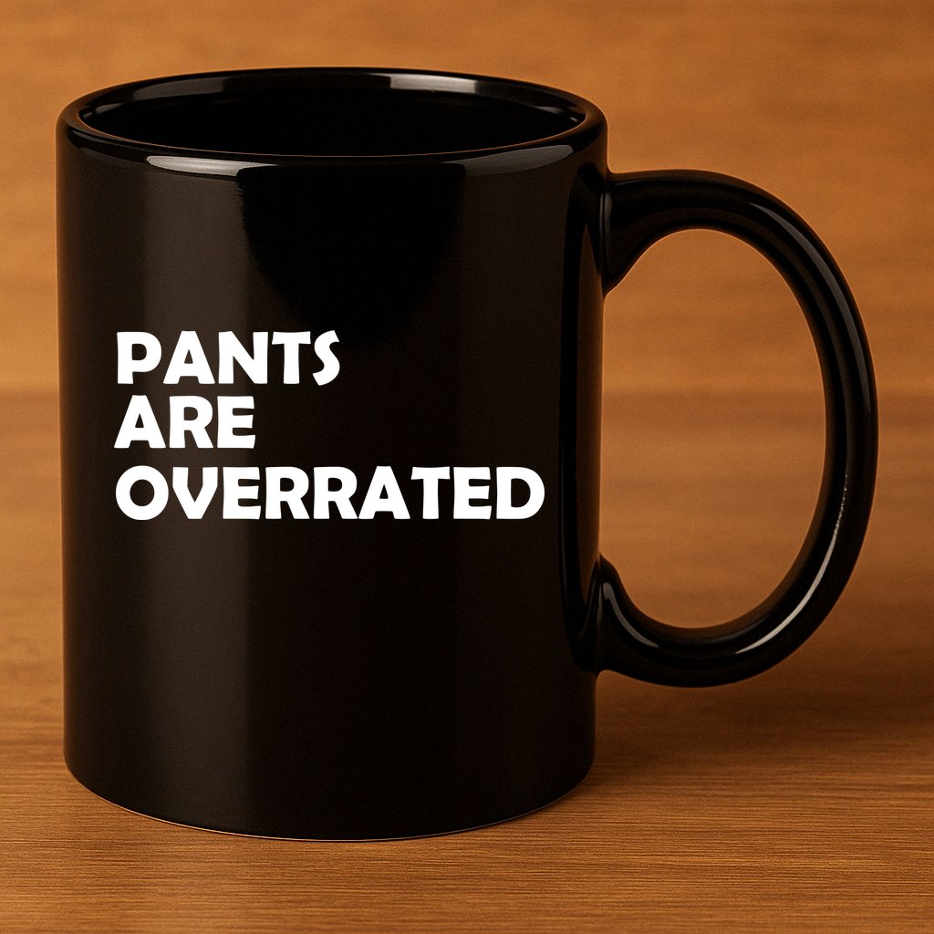 Pants Are Overrated 11oz C Handle Ceramic Mug