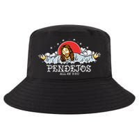 Pendejos All of You Sarcastic Jesus Christian Humor Retro Cool Comfort Performance Bucket Hat