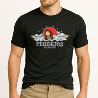 Pendejos All of You Sarcastic Jesus Christian Humor Retro Cooling Performance Crew T-Shirt