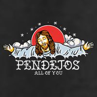 Pendejos All of You Sarcastic Jesus Christian Humor Retro Golf Towel