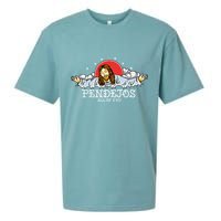 Pendejos All of You Sarcastic Jesus Christian Humor Retro Sueded Cloud Jersey T-Shirt