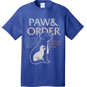 Paw And Order Special Feline Unit Pets Training Dog And Cat T-Shirt