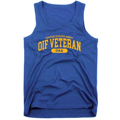 Proud Army Oif Veteran Dad Gift Tank Top