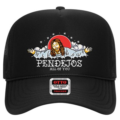 Pendejos All Of You Jesus Sarcastic Humor Trucker Hat