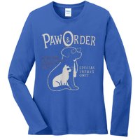 Paw And Order Special Feline Unit Pets Training Dog Cat Ladies Long Sleeve Shirt