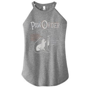 Paw And Order Special Feline Unit Pets Training Dog Cat Women's Perfect Tri Rocker Tank