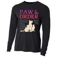 Paw And Order Special Feline Unit Pets Training Dog Cat Cooling Performance Long Sleeve Crew