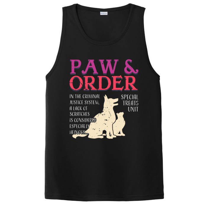 Paw And Order Special Feline Unit Pets Training Dog Cat PosiCharge Competitor Tank