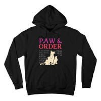 Paw And Order Special Feline Unit Pets Training Dog Cat Tall Hoodie