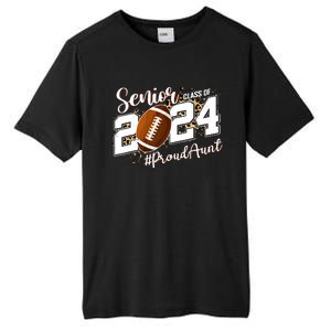 Proud Aunt Of A 2024 Senior Football Graduate Class Of 2024 Tall Fusion ChromaSoft Performance T-Shirt