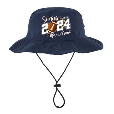 Proud Aunt Of A 2024 Senior Football Graduate Class Of 2024 Legacy Cool Fit Booney Bucket Hat